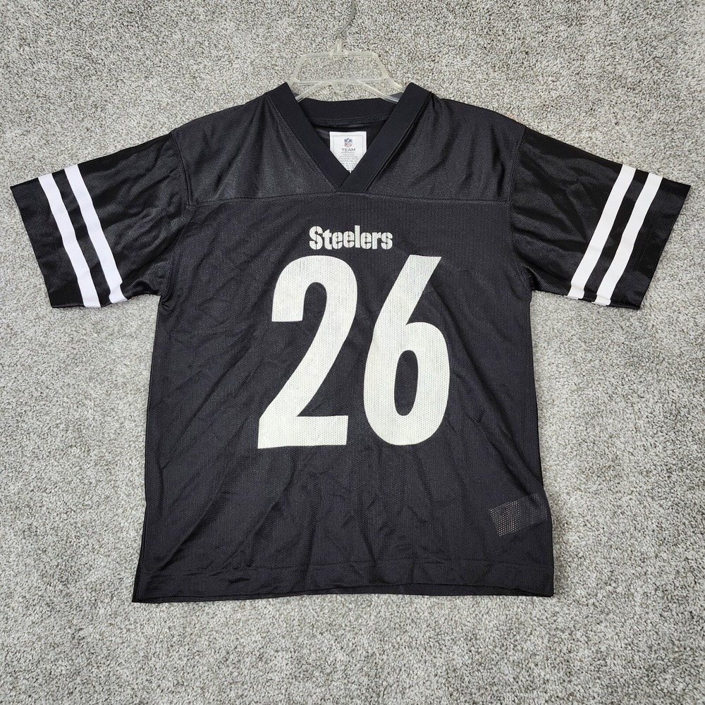 Pittsburgh Steeler Football Jersey #26 Youth Size M 10/12 NFL Team Appare, Bell